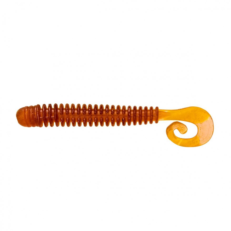 Твистер Helios Credo Long Body 2,95"/7,5 см, цвет Honey 12 шт HS-9-043 , 